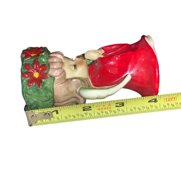 Lefton Christmas Angel Candle Holder  Japan - Picture 9 of 15